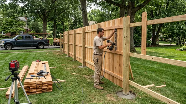 Team Baltimore Fence Company in Baltimore