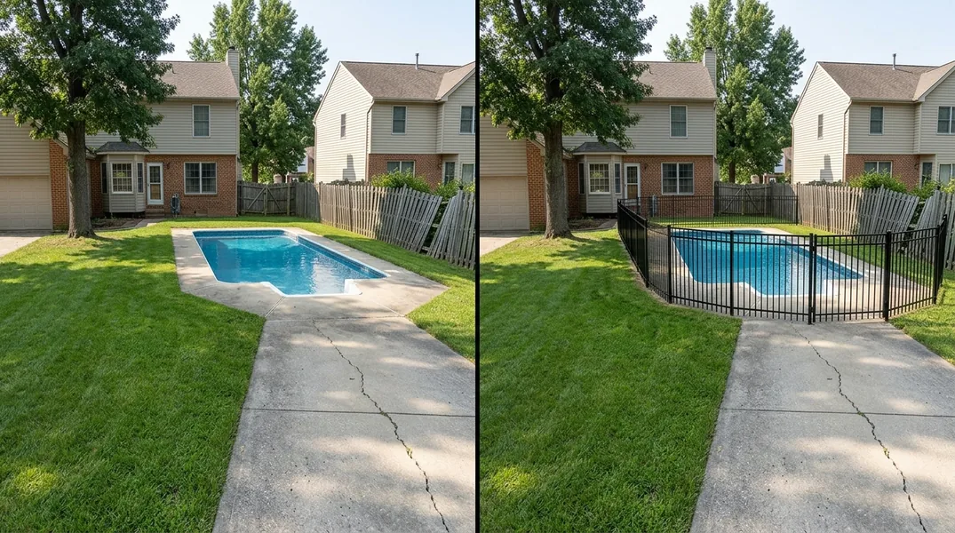 Post-War Ranch Yards: Fencing Options Through Dundalk and Parkville