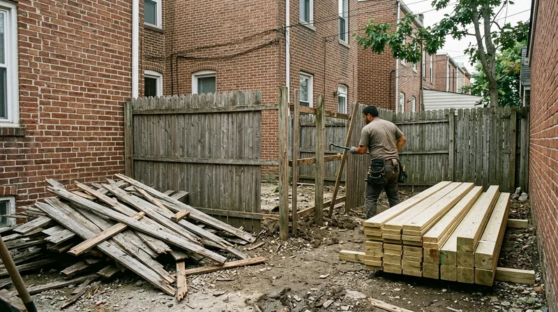Fence Replacement & Removal Baltimore